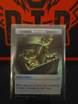 Robot/ Munitions Double-Sided Token Edge of Eternities Foil - Image 2