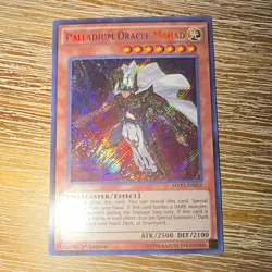 Konami Yu-Gi-Oh! Palladium Oracle Mahad MVP1-ENS53 Secret Rare Holo 1st - Image 1