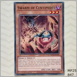 Swarm of Centipedes - MP25-EN329 - Common 1st Edition Yugioh - Image 1