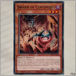 Swarm of Centipedes - PHNI-EN085 - Common 1st Edition Yugioh - Image 1