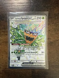 Teal Mask Ogerpon ex 166 Sv: Scarlet & Violet Promo Cards Holo - Image 1