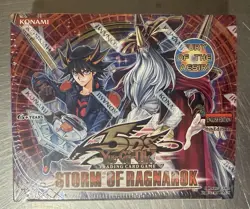 Yugioh Storm of Ragnarok 1st Edition Booster Box Factory Sealed English - Image 1