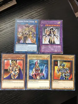 KNIGHTS DECK - Jack's King's Queen's Arcana Extra Joker - YuGiOh - Image 1