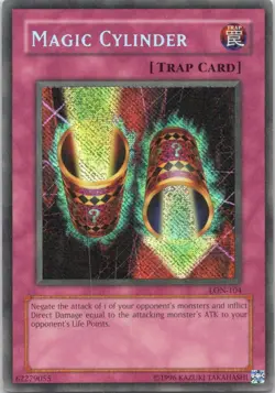 2004 Labyrinth of Nightmare Magic Cylinder Secret Rare #LON-104 - Image 1