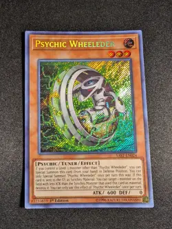 Yu-Gi-Oh! Psychic Wheeleder SAST-EN024 1st Edition Secret Rare NM - Image 1