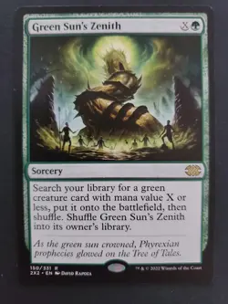 Magic the Gathering - Green Sun's Zenith (Double Masters 2022) - Single (NM) - Image 1