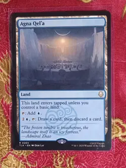 Agna Qel'a Avatar: The Last Airbender Magic The Gathering MTG Blue mana and draw - Image 1