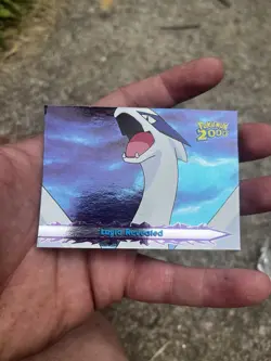 Topps Pokemon The Movie 2000 Lugia Revealed Foil Card #44 Rare Great Condition - Image 5