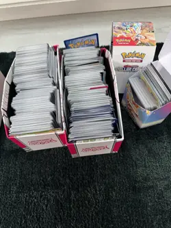 Pokemon TCG Bulk 1000’s Cards 90% Black Bolt and White Flare All English NM - Image 1