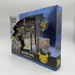 Pokemon TCG Celebrations 25th Deluxe Pikachu Pin Box Zacian 2021 NEW SEALED - Image 4
