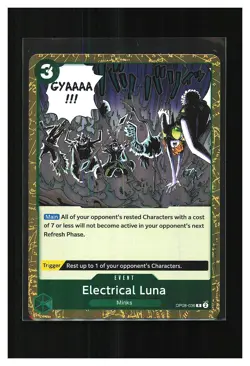 Two Legends #OP08-036 Electrical Luna - Image 1