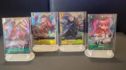 One Piece TCG Illustration Box Vol 3 & 4 Promos Set (SEALED) Luffy, Zoro, Mihawk - Image 1