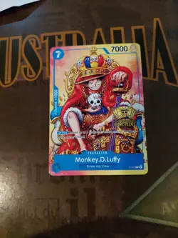 Monkey D Luffy P-043 2nd Anniversary Stamped Promo NM One Piece TCG OPTCG - Image 4