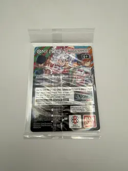 One Piece Monkey D. Luffy US College Basketball Promo Cards (NM Sealed) - Image 4