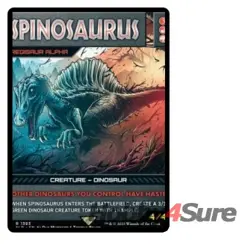 Spinosaurus (regisaur Alpha) M/NM Magic: The Gathering MTG Secret Lair - Image 1