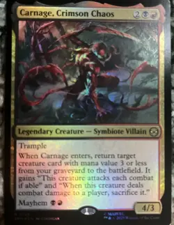 Carnage, Crimson Chaos Marvel's Spider-Man Foil - Image 1