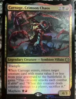 Carnage, Crimson Chaos Marvel's Spider-Man Foil - Image 2