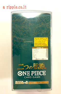 ONE PIECE Card Game OP-08 Two Legends Booster Box Japanese Factory Sealed New JP - Image 2