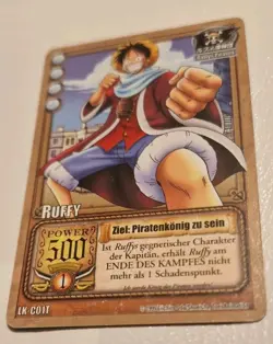One Piece Karte LK-C01T Ruffy Ziel: Piratenkonig Zu Sein - Image 1