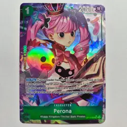 One Piece | Legacy of a Master | Perona #034 | SR Alt Art | EN - Image 1