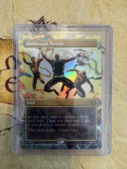MTG Multiversal Passage (Borderless) 206 Marvel's Spider-Man FOIL - Image 1