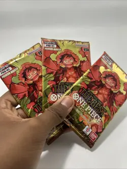 The Best Premium Booster Pack One Piece Card Game PRB01 English OP TCG 3x - Image 1