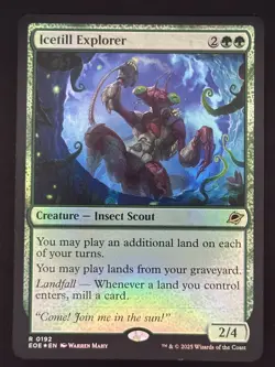 Icetill Explorer - Foil - EOE 0192 - NM - MTG Magic TCG - English - Image 1