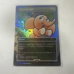 Generous Gift (2088) (Rainbow Foil) Secret Lair Drop Foil - Image 1