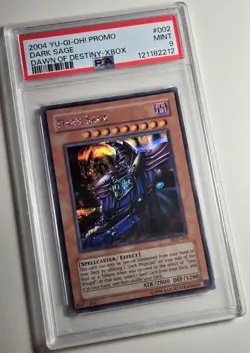 2004 YU-GI-OH! DAWN OF DESTINY Dark Sage DOD-002 PSA 9 - Image 2
