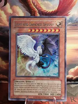 Light And Darkness Dragon (2020) RP02-EN095 Secret RP02 2025 Unlimited Edition - Image 1