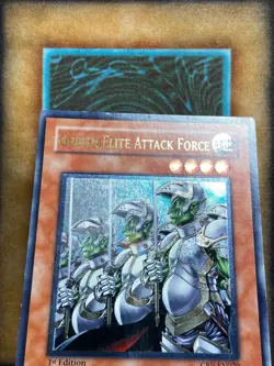 Yugioh Goblin Elite Attack Force CRV-EN020 Ultimate Rare 1st Ed LP - Image 2