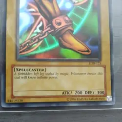 Konami Yu-Gi-Oh! Left Leg of the Forbidden One LOB-121 Ultra Rare Unlimited - Image 3