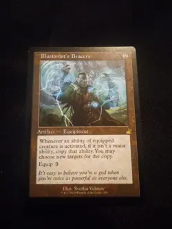 Illusionist's Bracers (Retro Frame) Ravnica Remastered Regular - Image 1