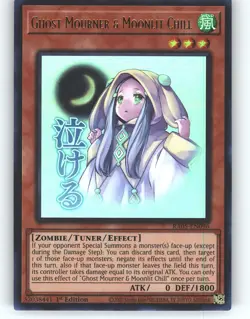 Ghost Mourner & Moonlit Chill (Ultra Rare) RA05-EN096 Yu-Gi-Oh 1st Edition NM - Image 1