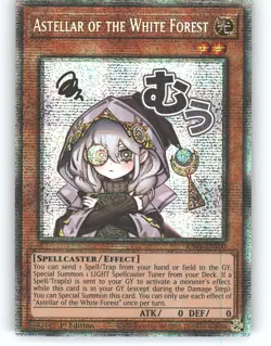 Astellar of the White Forest (Starlight Rare) RA05-EN100 Yu-Gi-Oh 1st Edition NM - Image 1