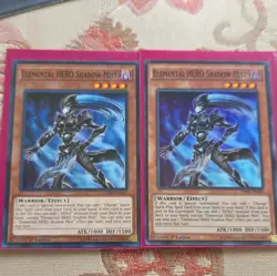 Yu-Gi-Oh! Elemental HERO Shadow Mist 1st Ed Effect Cards LEHD-ENA15 (2) - Image 1