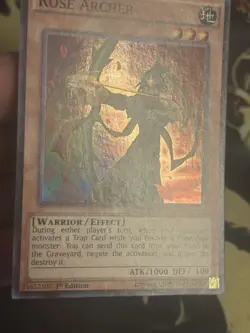 Yugioh: Rose Archer - LC5D-EN098 - Super Rare - 1st Edition LP - Image 3