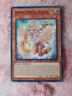 (3) Yu-Gi-Oh! Dawn Angel Kambi ALIN-EN081 Common 1st Edition Alliance Insight - Image 2
