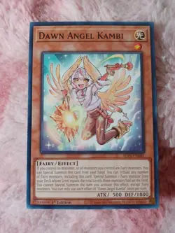 (3) Yu-Gi-Oh! Dawn Angel Kambi ALIN-EN081 Common 1st Edition Alliance Insight - Image 4
