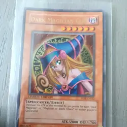 1996 Yu-Gi-Oh YuGiOh Holo Card Dark Magician Girl RDS-ENSE2 Limited Ed. English - Image 1