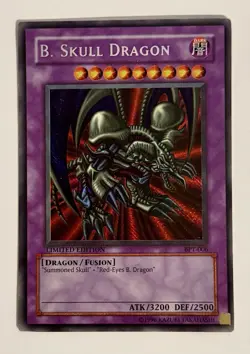 B. Skull Dragon Yu-Gi-Oh BPT-006 Limited Edition Holographic Creases* See Photos - Image 1