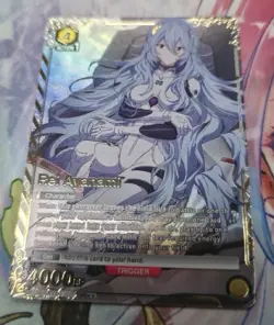 Rei Ayanami Evangelion Union Arena 005 SR** 2* ENGLISH - Image 1