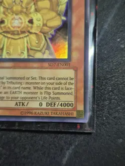 Exxod, Master Of The Guard [1st Edition] - SD7-EN001 - Heavy Played - Yugioh - Image 4
