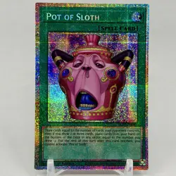 Pot of Sloth CORI-EN086 1st Edition Starlight Rare Yugioh! - Image 1