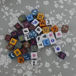 Dice Masters Lot Marvel Yu-Gi-Oh DC Comics Cards and Dice LOT With 30 Cards - Image 2
