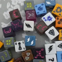 Dice Masters Lot Marvel Yu-Gi-Oh DC Comics Cards and Dice LOT With 30 Cards - Image 3