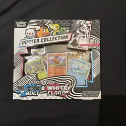 Pokemon TCG - Black Bolt and White Flare Poster Collection Box - Sealed NEW ✅ - Image 1