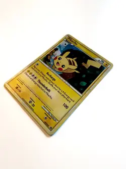 Pokemon Pikachu Holo Black Star Promo HGSS03 2010 Rare HeartGold DMG Card - Image 2