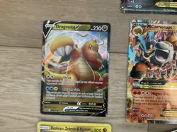 13 Card Pokemon Jumbo Oversized GX EX V Promo Lot Charizard, Dragonite, Raichu - Image 5