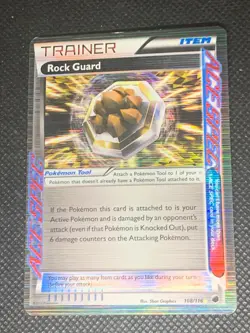 Rock Guard 108/116 ACE SPEC - Pokemon Card - HP - Image 1